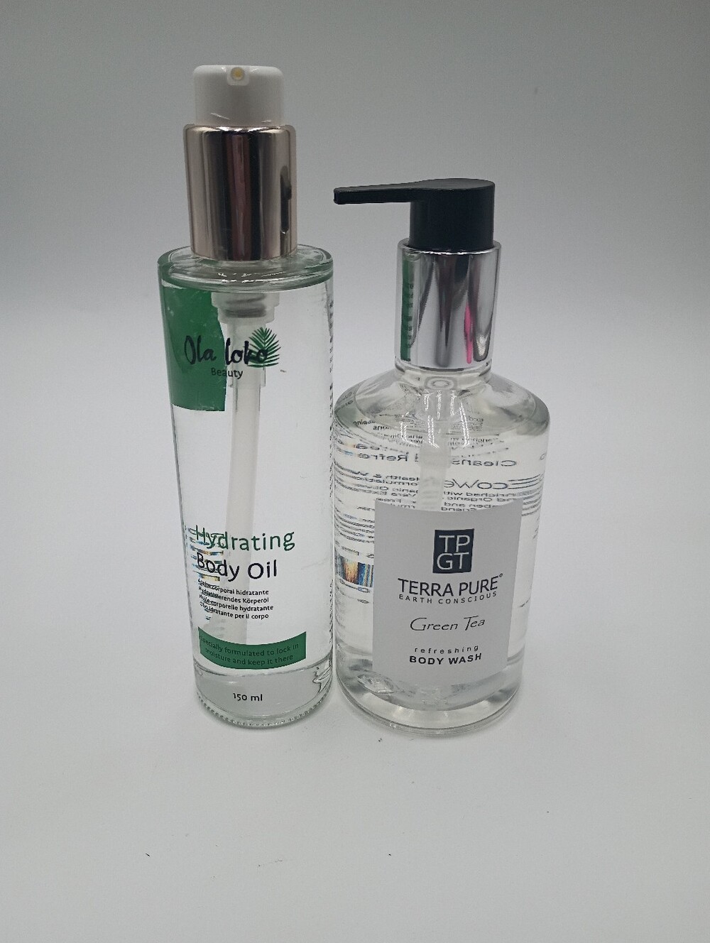 GrenTea Body Wash And Hydrating Body Oil 300/150 mL